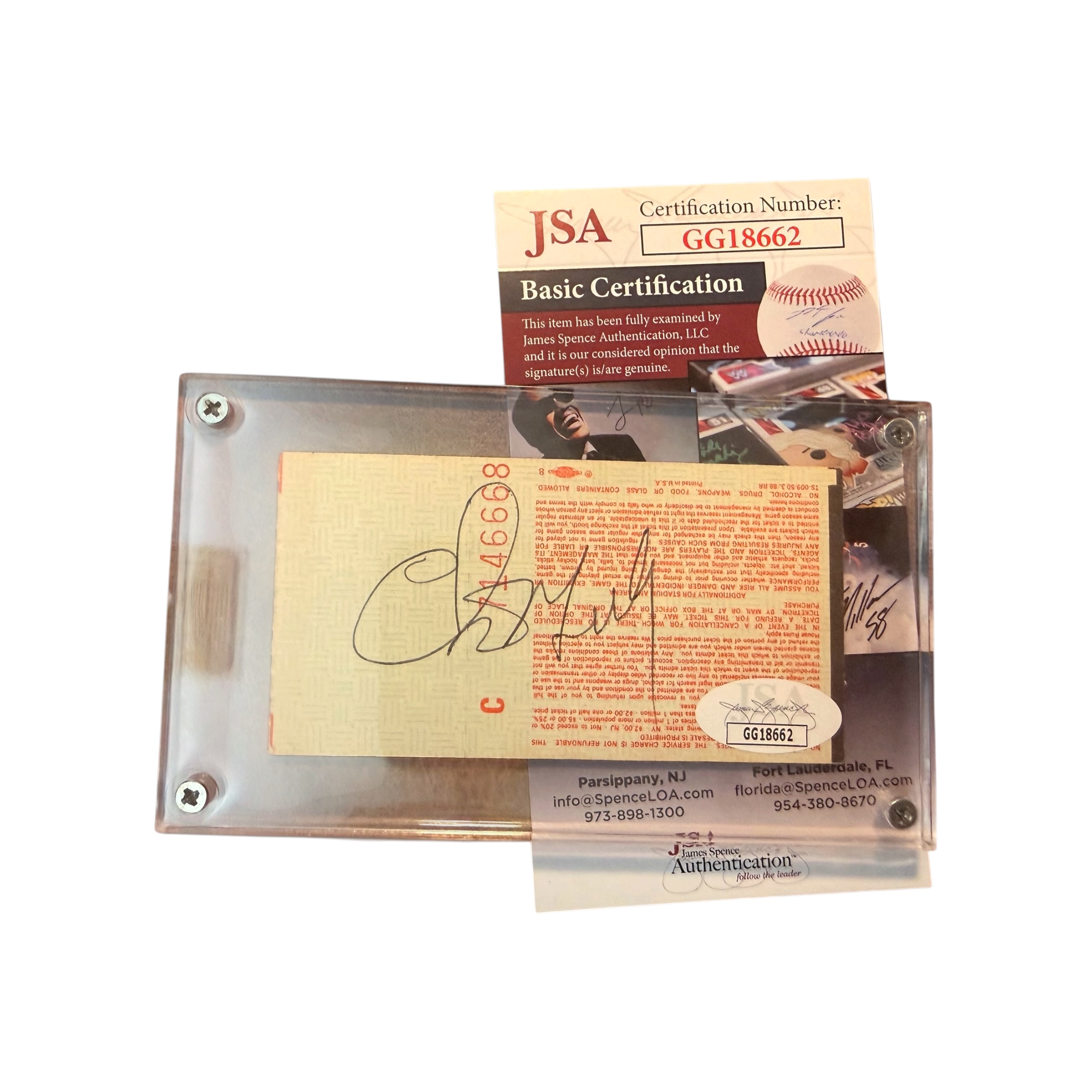 Chris Mullin Autographed Game Ticket Stub